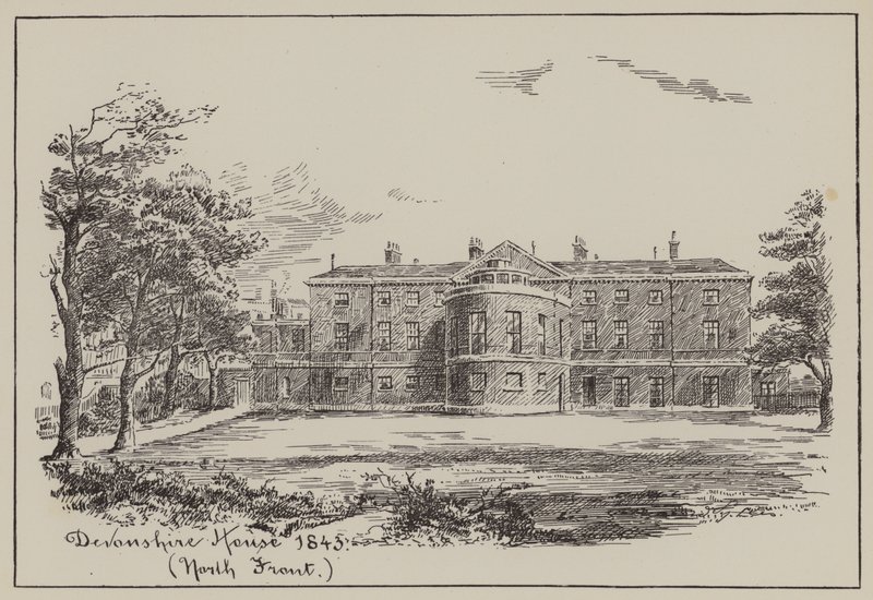 Dom Devonshire autorstwa English School