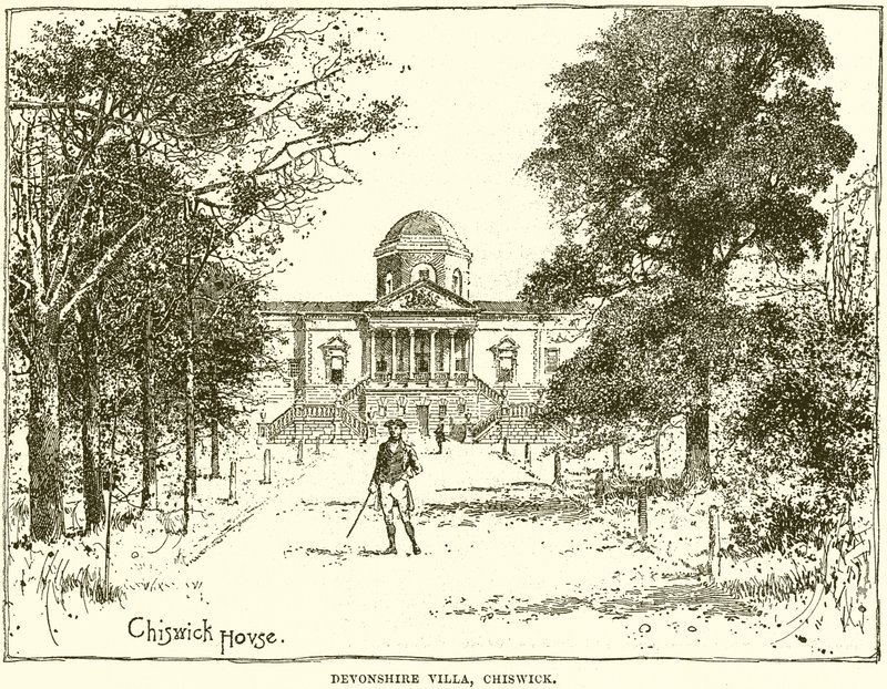 Willa Devonshire, Chiswick autorstwa English School