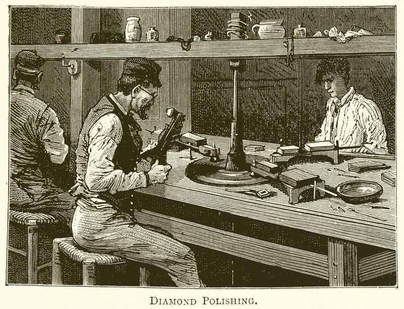 Polerowanie diamentami autorstwa English School