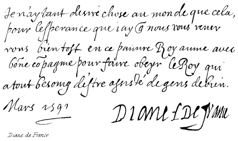 Diana z Francji autorstwa English School