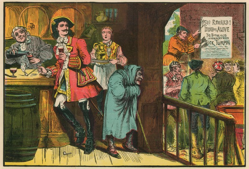 Dick Turpin: Nagroda za pięćset funtów! Żywy lub martwy! autorstwa English School