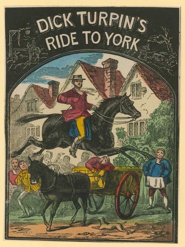 Dick Turpins jedzie do Yorku autorstwa English School