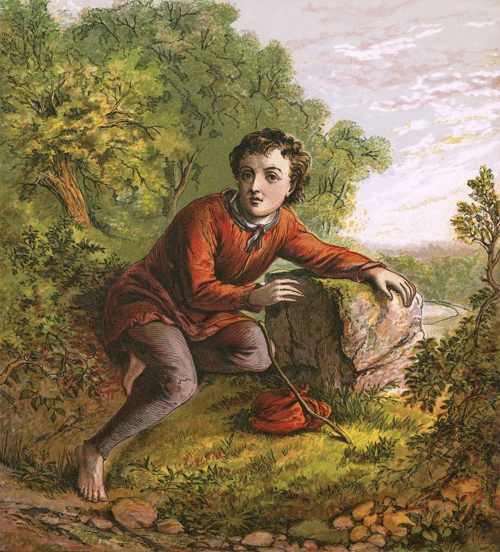 Dick Whittington autorstwa English School