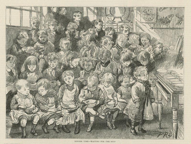Czas na obiad - czekam na zupę autorstwa English School