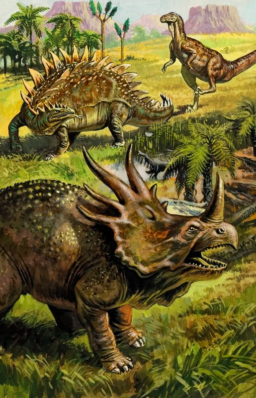 Dinozaury autorstwa English School