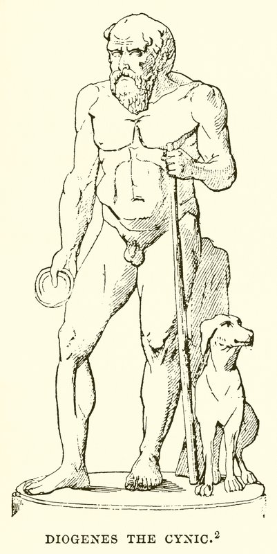 Diogenes Cynic autorstwa English School