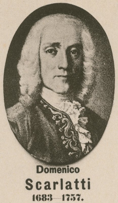 Domenico Scarlatti (grawiura) autorstwa English School