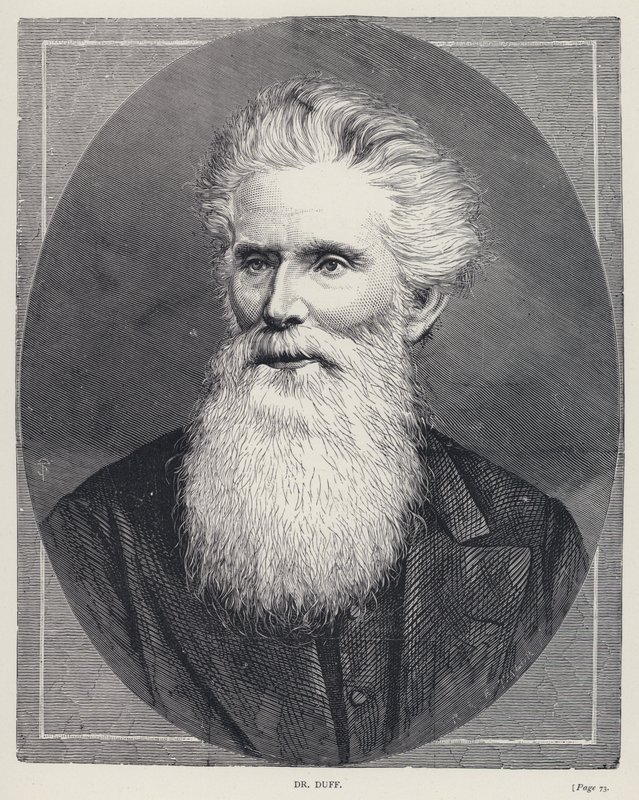Dr Duff (grawerunek) autorstwa English School