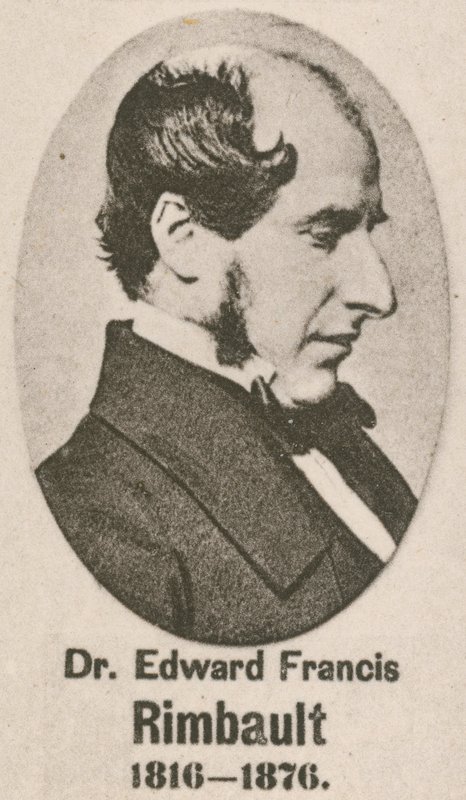 Dr Edward Francis Rimbault (grawiura) autorstwa English School
