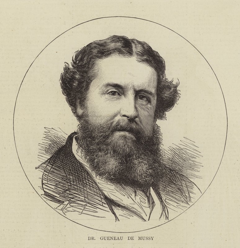 Dr Gueneau de Mussy (rycina) autorstwa English School