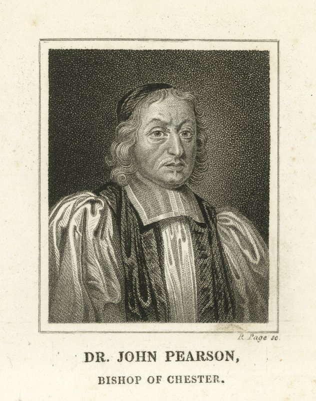 Dr John Peason, biskup Chester (grafika) autorstwa English School