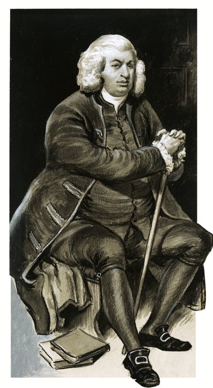 Dr Johnson autorstwa English School