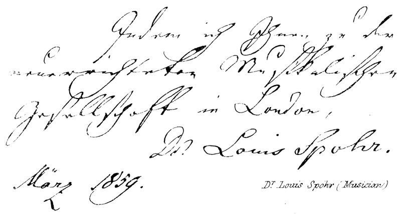 Dr Louis Spohr (muzyk) autorstwa English School