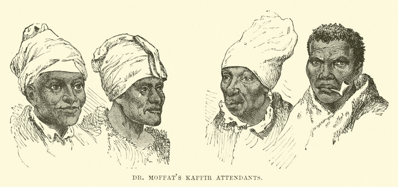 Opiekunowie dr Moffats Kaffir autorstwa English School