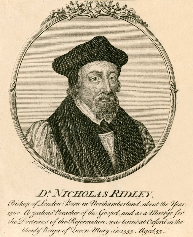 Dr Nicholas Ridley autorstwa English School
