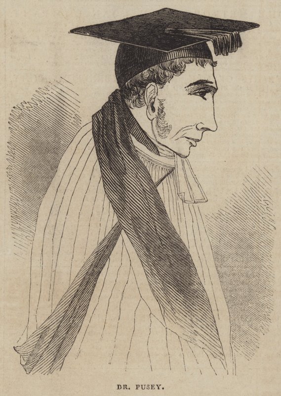 dr Pusey (grafika) autorstwa English School