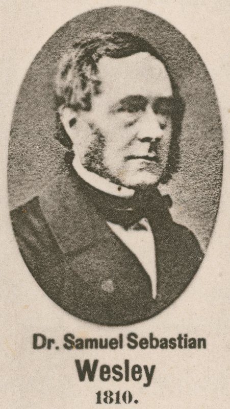 Dr Samuel Sebastian Wesley (grawiura) autorstwa English School