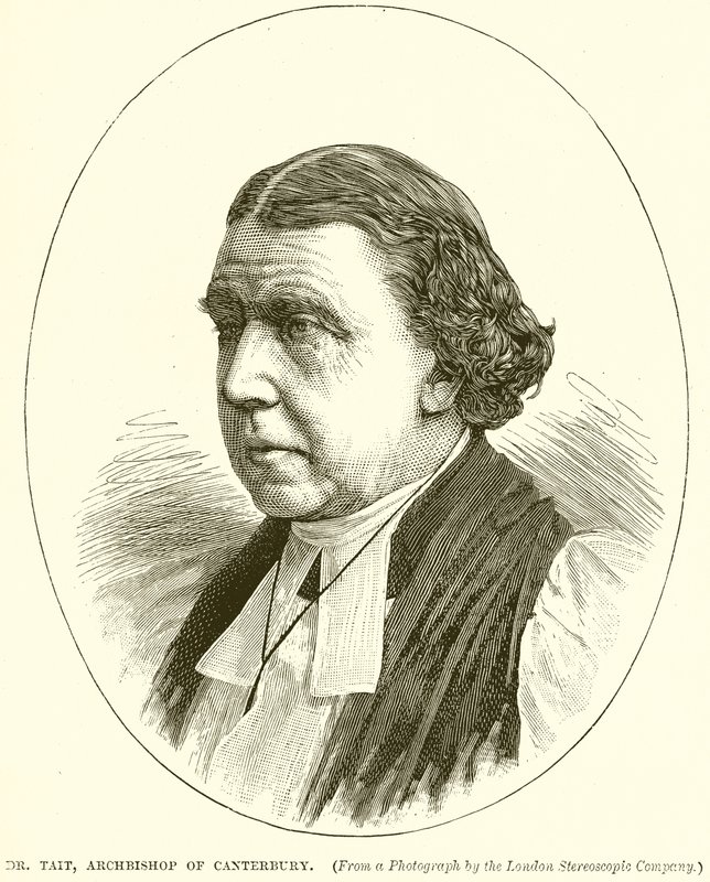 dr Tait, arcybiskup Canterbury autorstwa English School