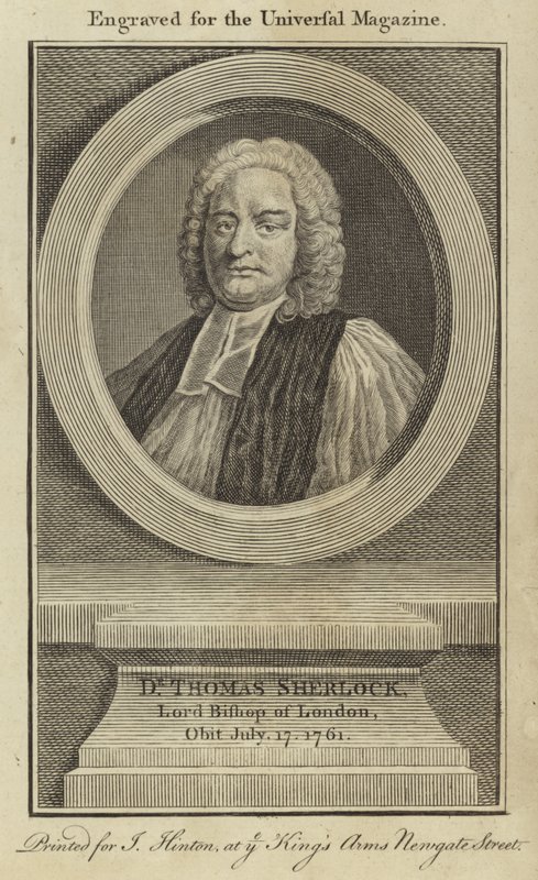 Dr Thomas Sherlock, Lord Biskup Londynu autorstwa English School