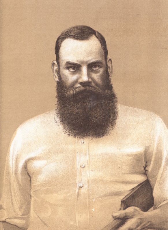 Dr WG Grace, krykiecista autorstwa English School