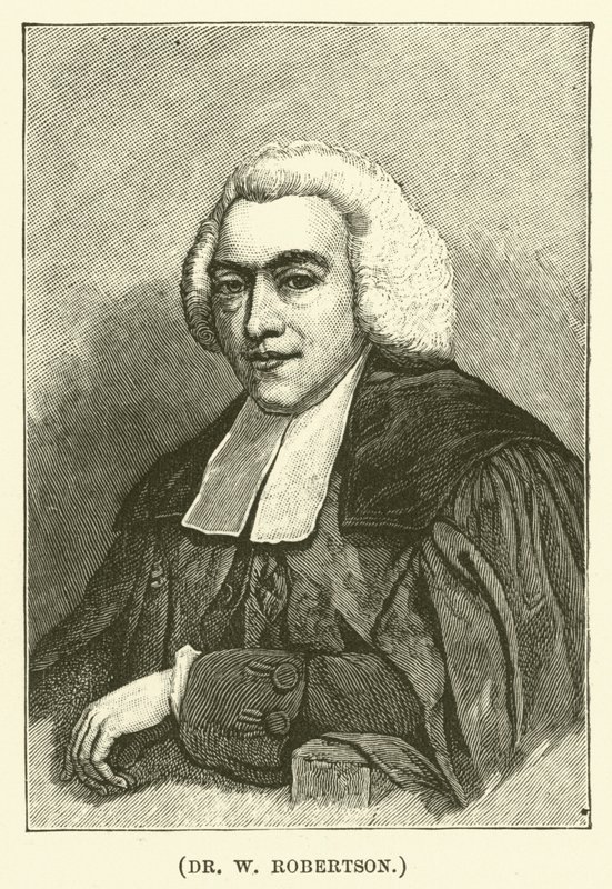 Dr W Robertson (grawerunek) autorstwa English School