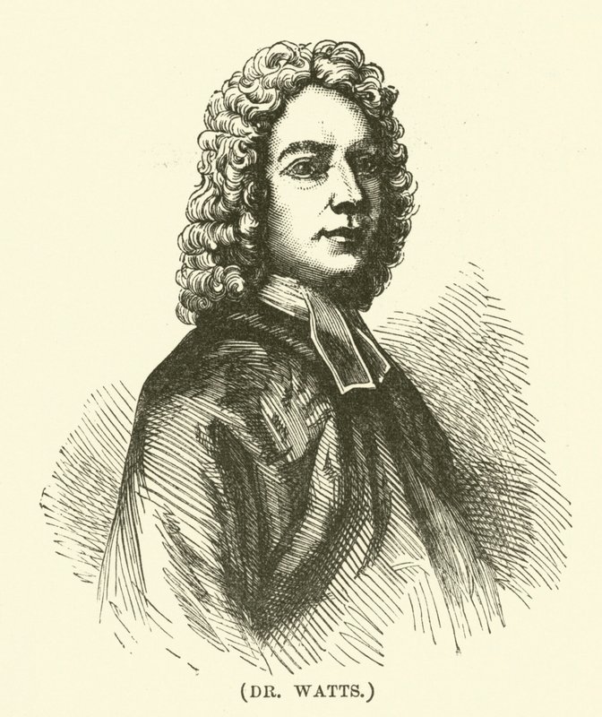 Dr Watts (grawerunek) autorstwa English School