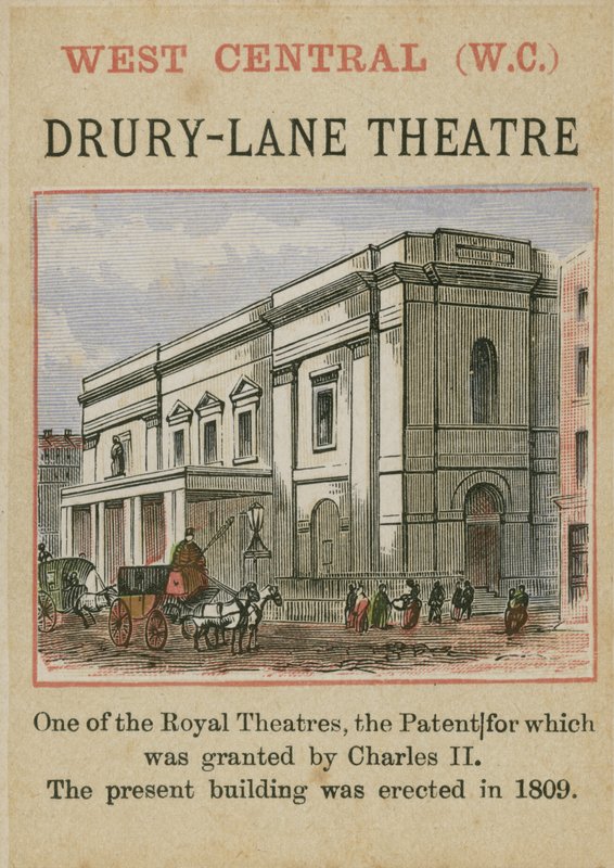 Teatr Drury-Lane autorstwa English School