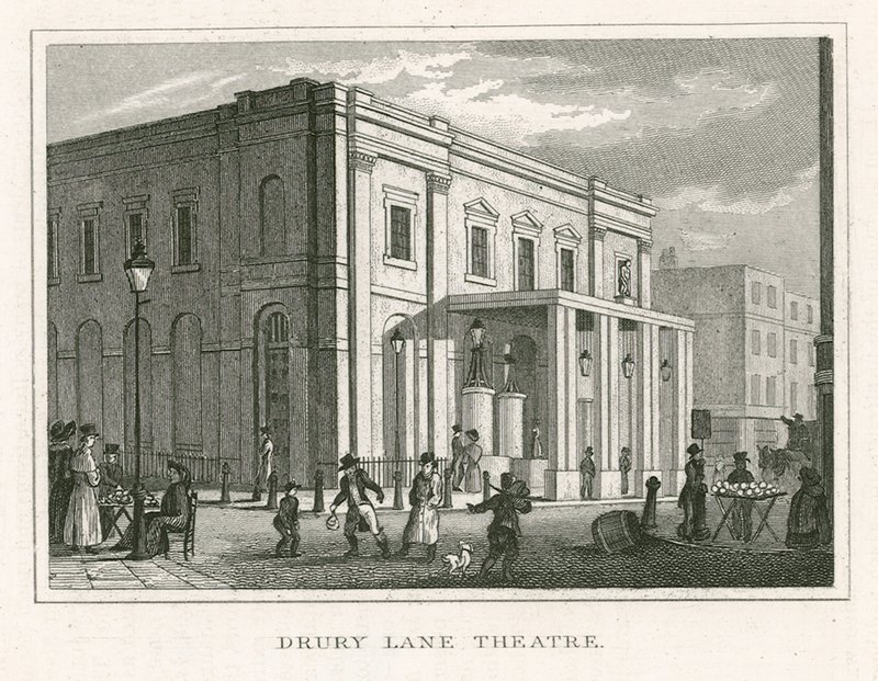 Teatr Drury Lane, Londyn autorstwa English School
