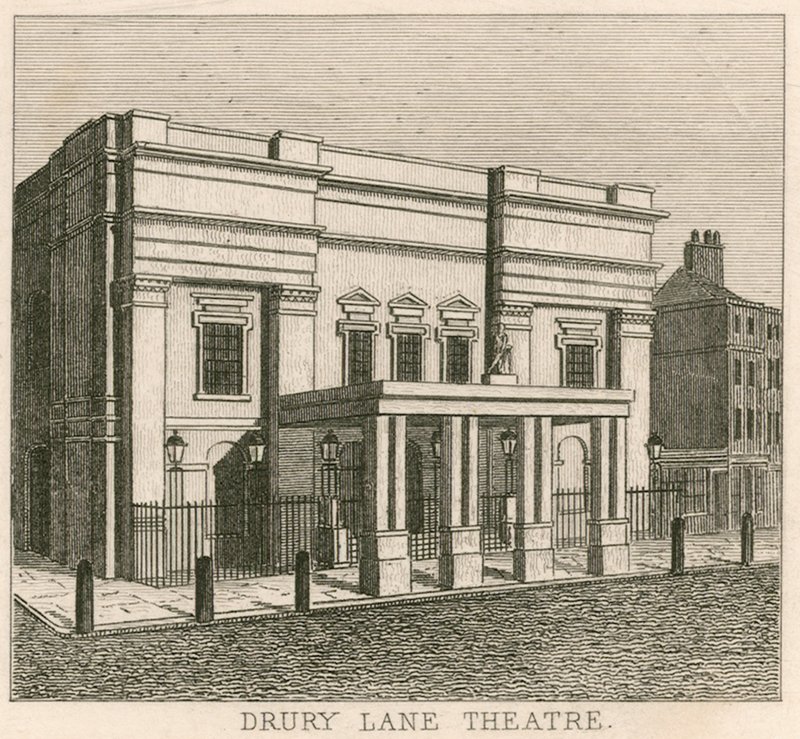 Teatr Drury Lane, Londyn autorstwa English School