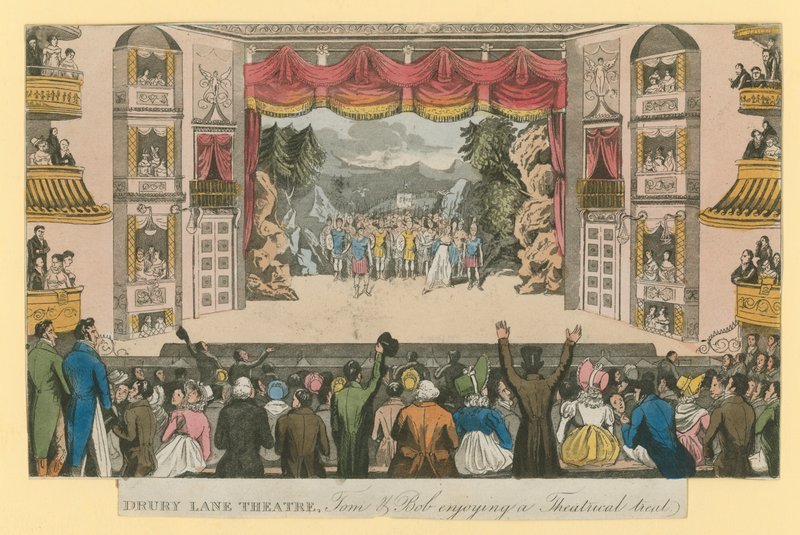Drury Lane Theatre: Tom i Bob cieszą się teatralną ucztą autorstwa English School
