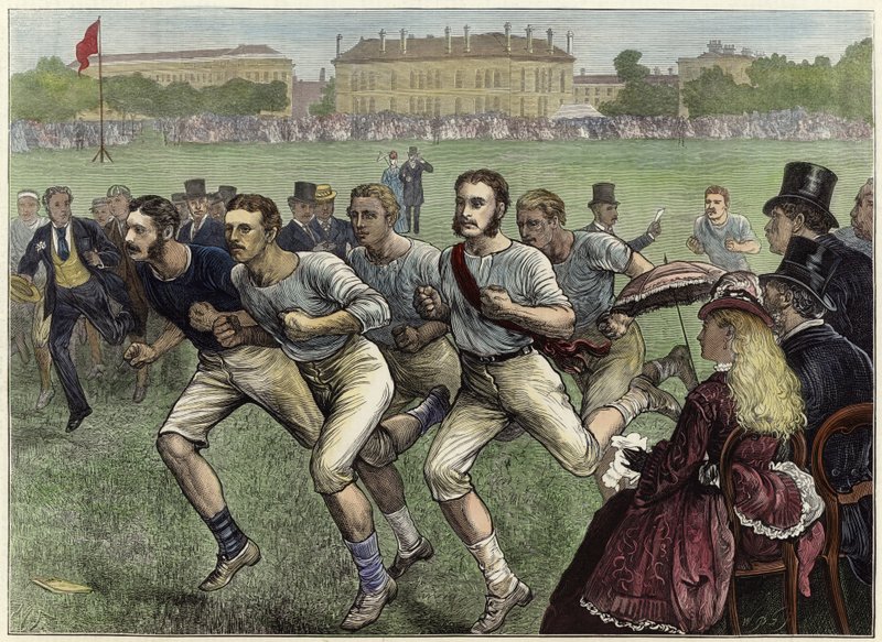Dublin University Athletic Club Sports w College Park autorstwa English School