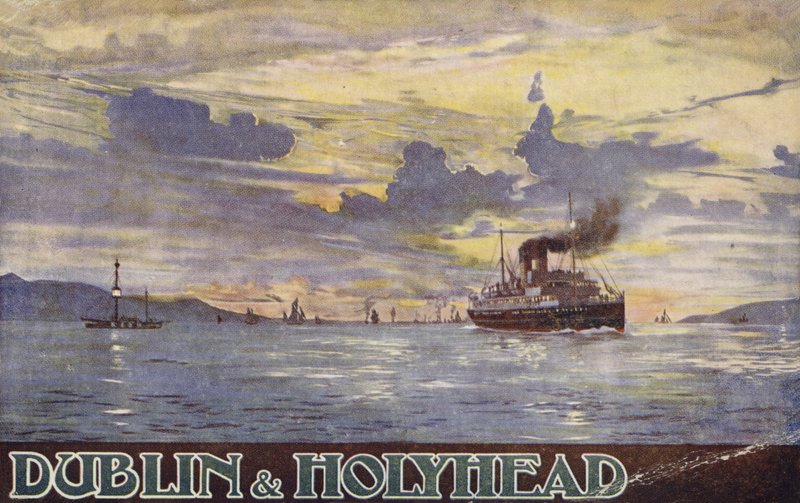 Dublin i Holyhead autorstwa English School