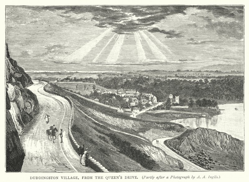 Wioska Duddingston, od Queen
