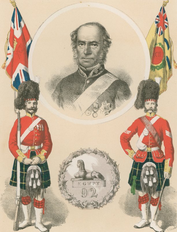Książę Richmond. Dziewięćdziesiąt drugi, czyli „Gordon Highlanders” autorstwa English School
