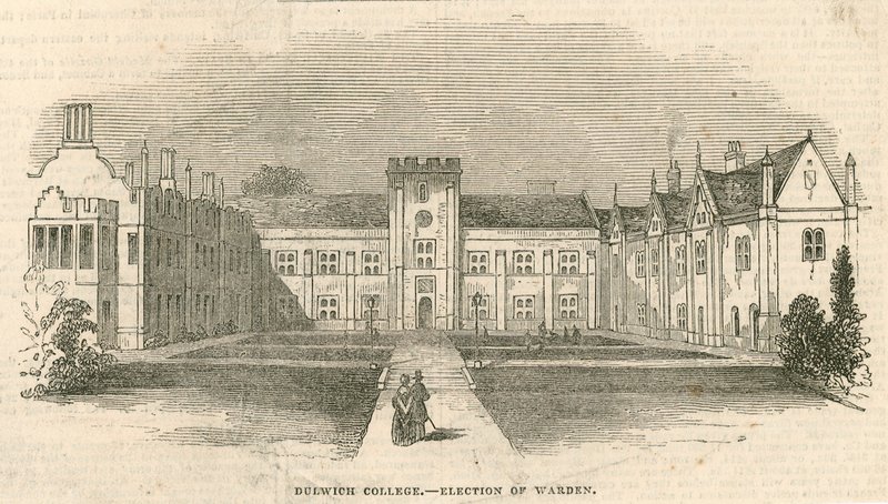 Dulwich College, Londyn - wybór naczelnika autorstwa English School
