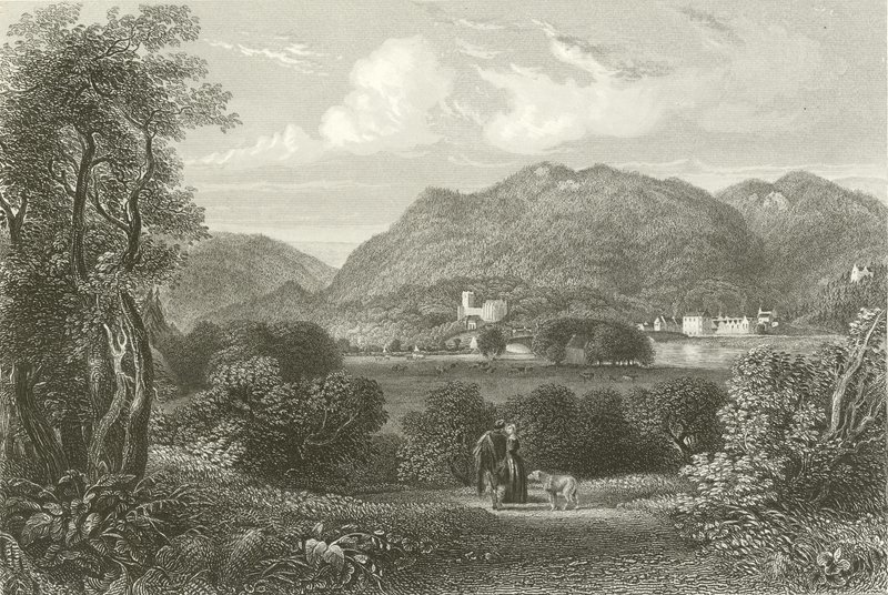 Dunkeld z Torrhill autorstwa English School