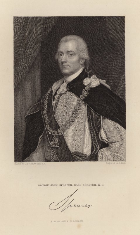 Earl Spencer autorstwa English School