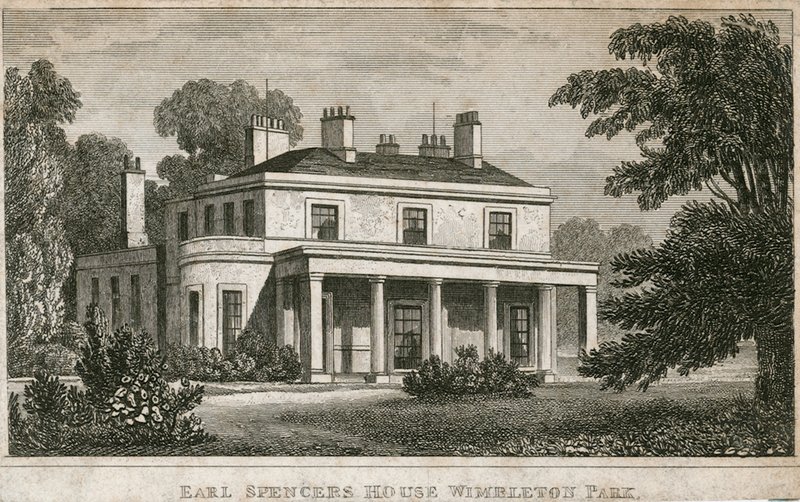 Earl Spencer House, Wimbledon Park autorstwa English School
