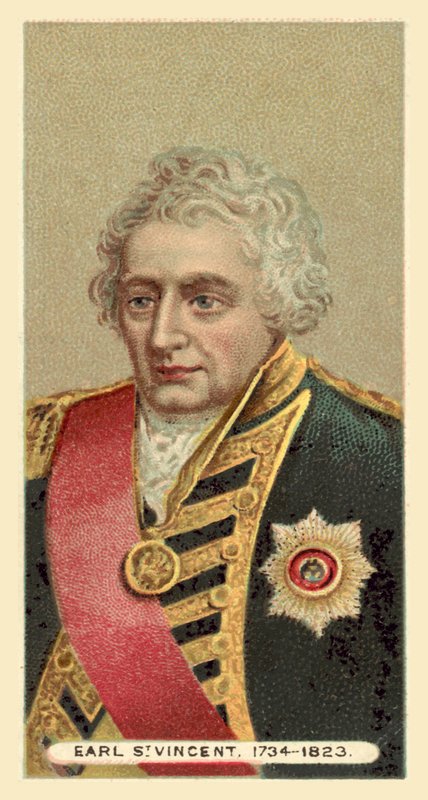 Hrabia St Vincent, 1734-1823 autorstwa English School