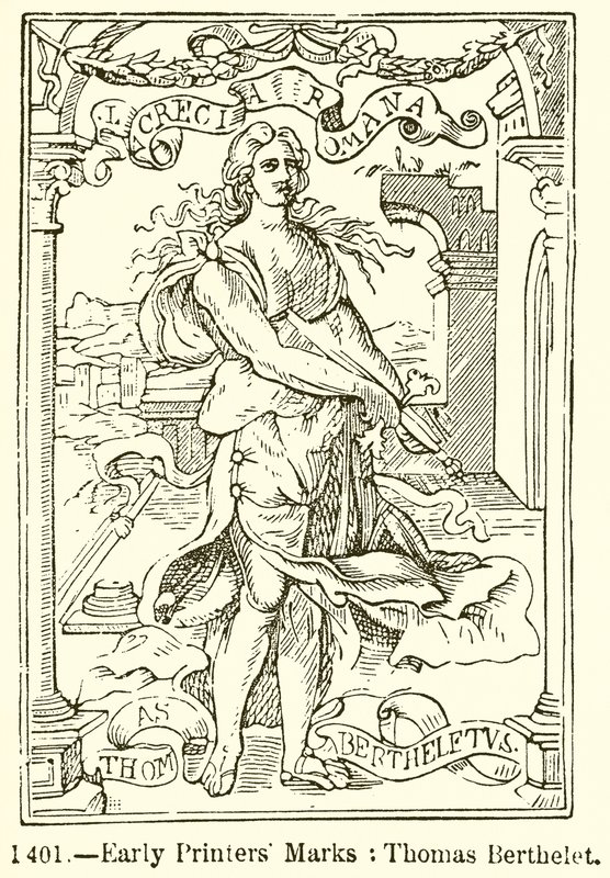 Wczesne znaki drukarskie: Thomas Berthelet autorstwa English School