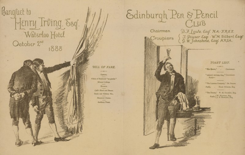 Edinburgh Pen and Pencil Club: Bankiet dla Henry