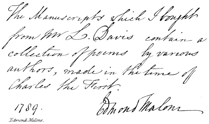 Edmond Malone autorstwa English School
