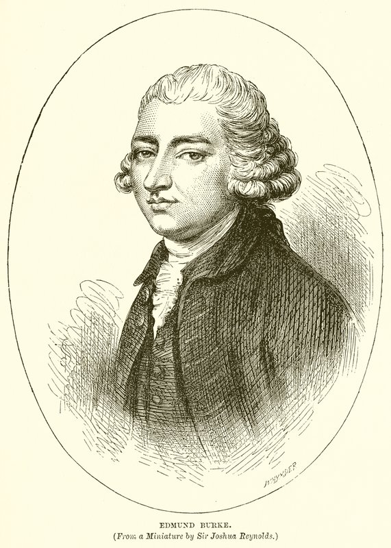 Edmund Burke autorstwa English School