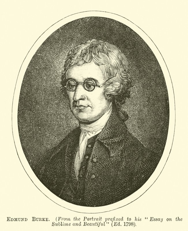 Edmund Burke autorstwa English School