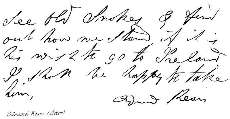 Edmund Kean (aktor) autorstwa English School