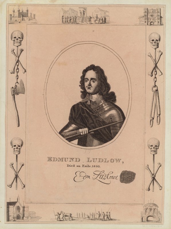 Edmund Ludlow autorstwa English School