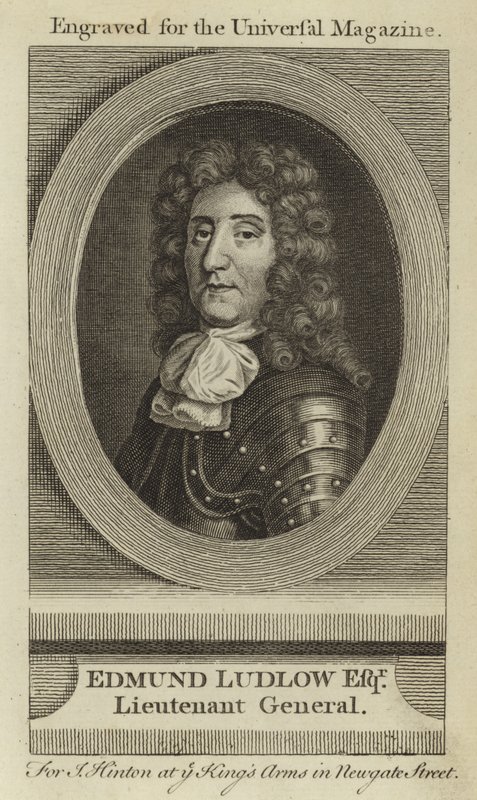 Edmund Ludlow Esquire, generał porucznik autorstwa English School