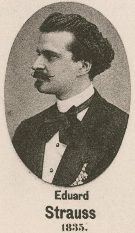 Eduard Strauss (grawiura) autorstwa English School