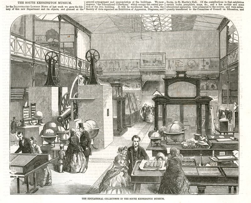 Kolekcje edukacyjne w South Kensington Museum autorstwa English School