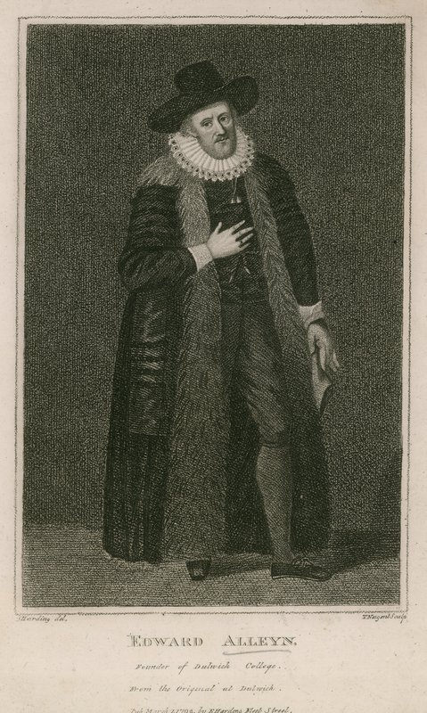 Edward Alleyn, założyciel Dulwich College autorstwa English School